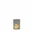 United States Marine Corps Zippo Lighter Emblem Brushed Chrome Windproof Online Sale